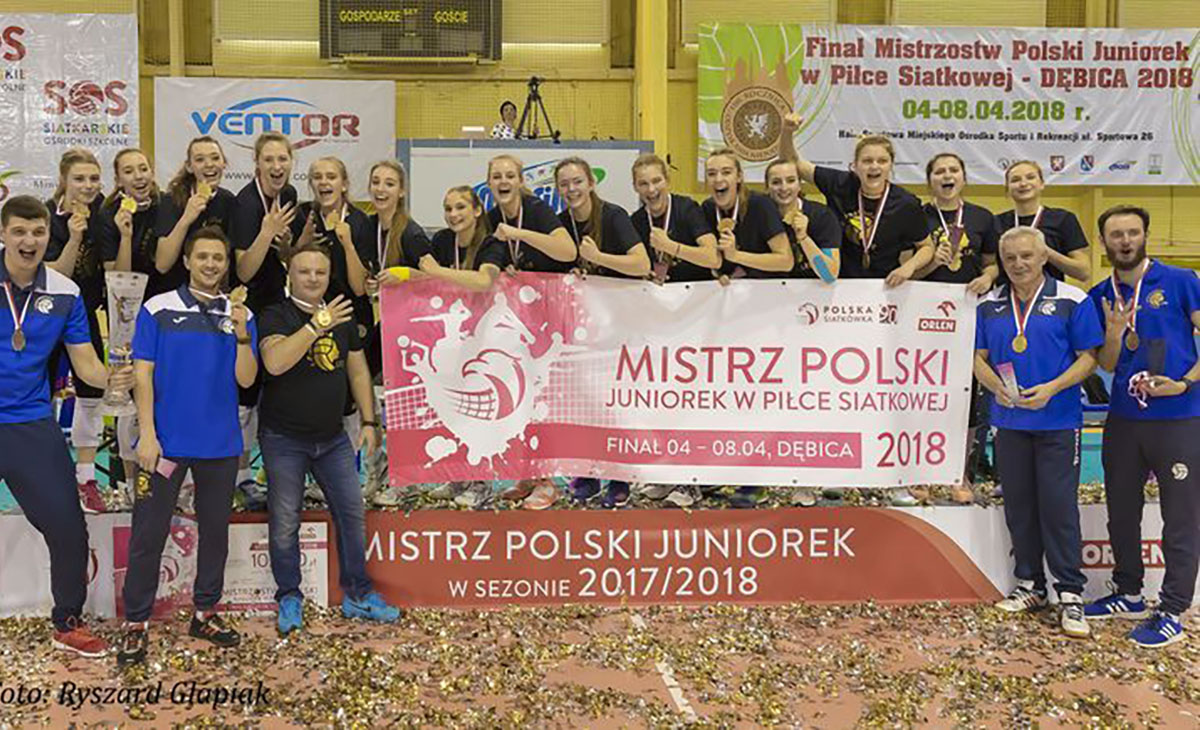 LTS Legionovia Legionowo Mistrzem Polski Juniorek 2017/2018 - MWZPS.PL